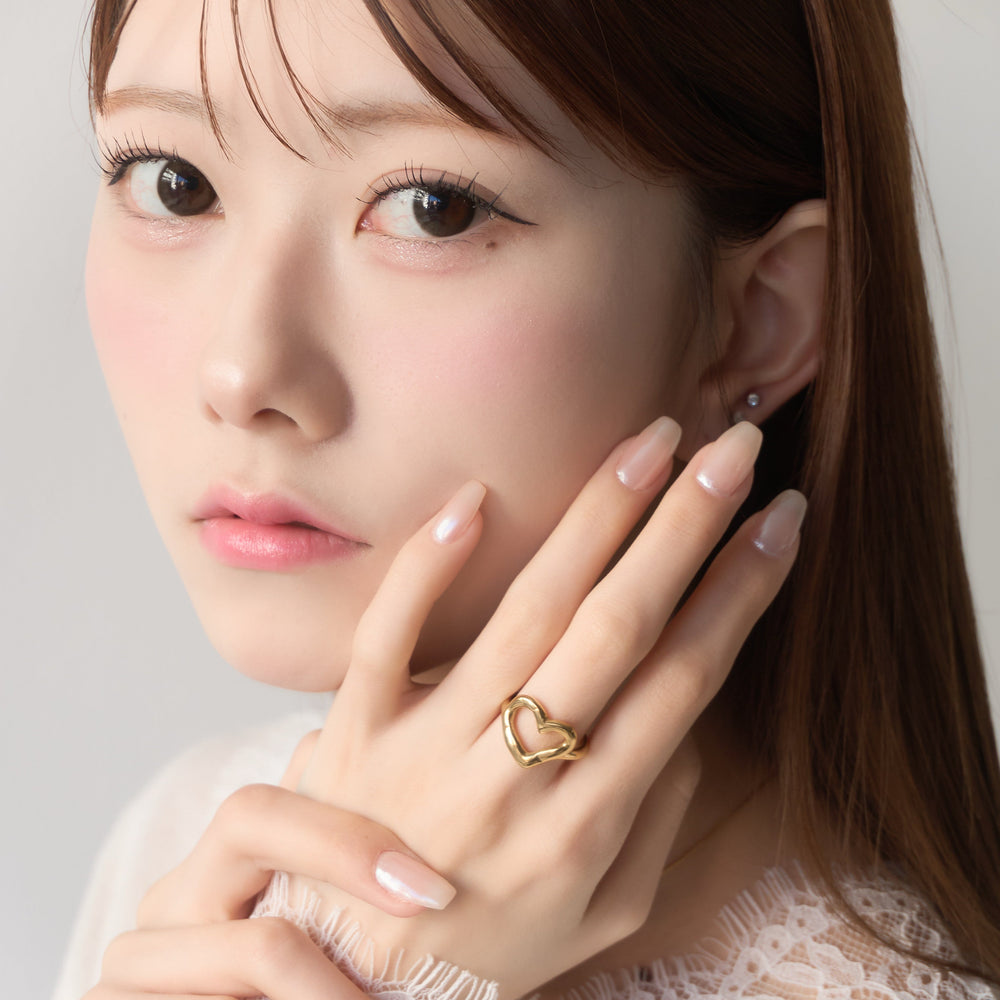 ハートモチーフリング【AKB48 千葉恵里さん着用】 – Donnaruma