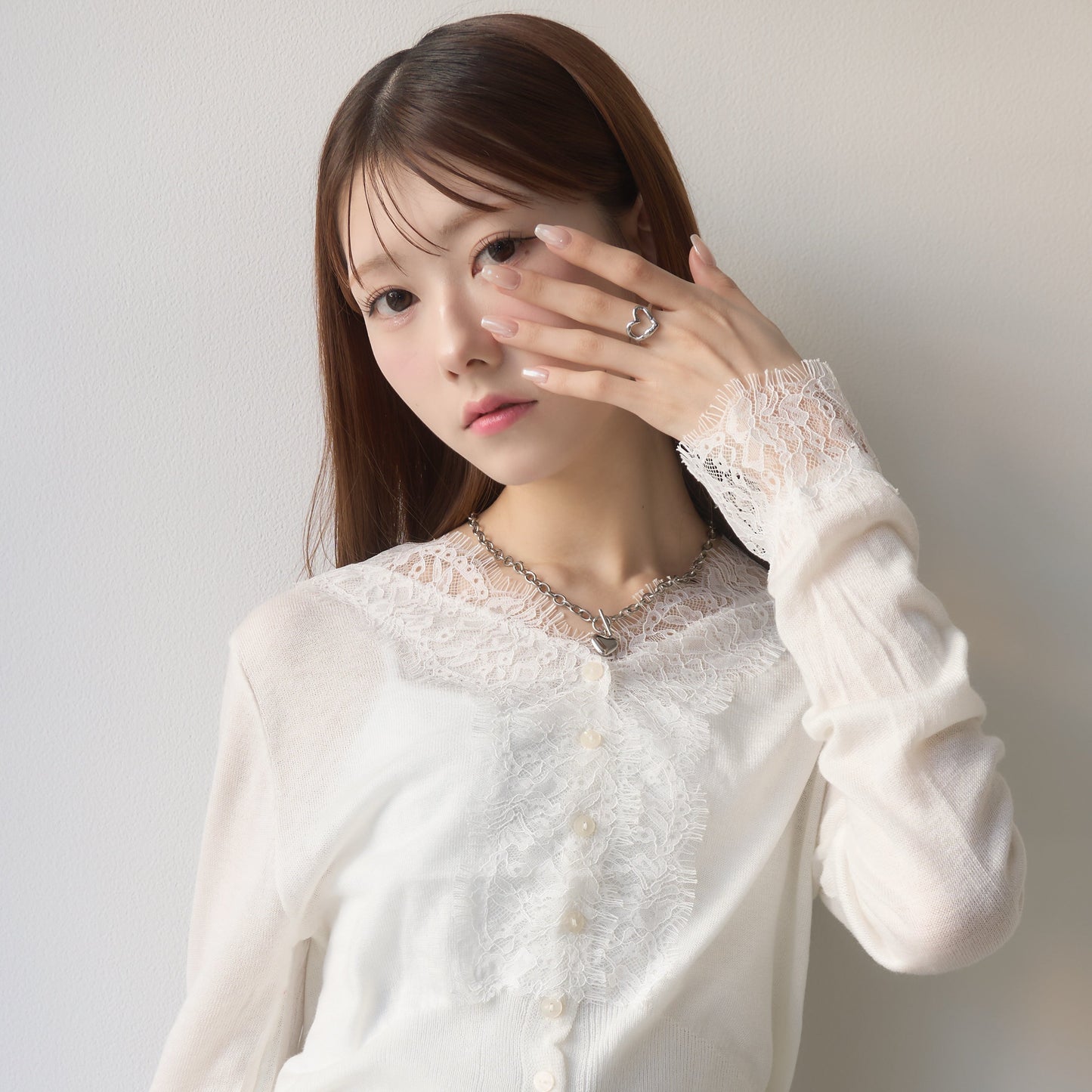 
                  
                    ハートモチーフリング【AKB48 千葉恵里さん着用】
                  
                