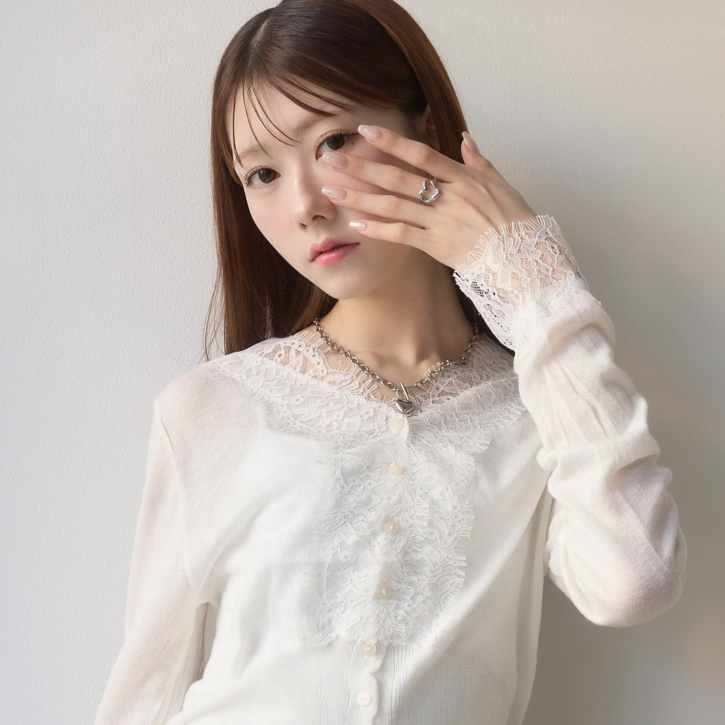 
                  
                    ハートボリュームチェーンネックレス【AKB48 千葉恵里さん着用】
                  
                