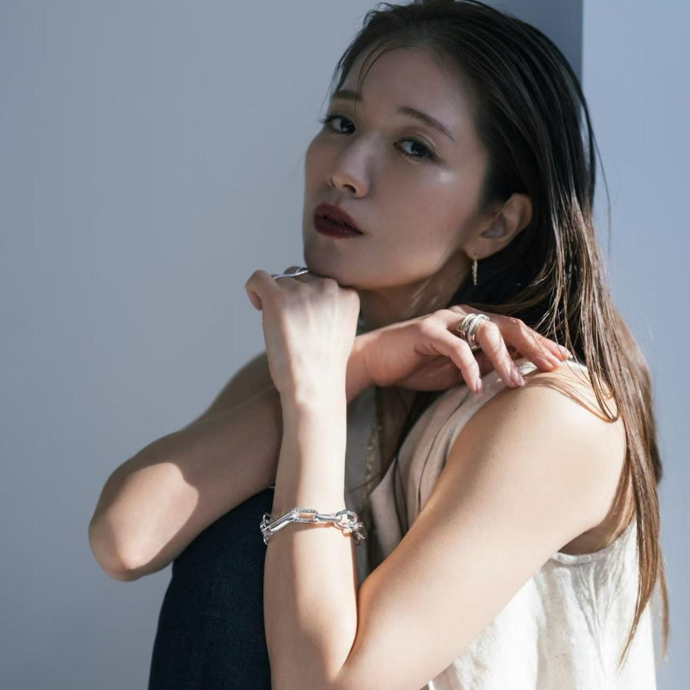 Square Chainmix Bracelet