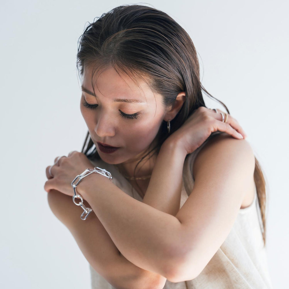 Square Chainmix Bracelet