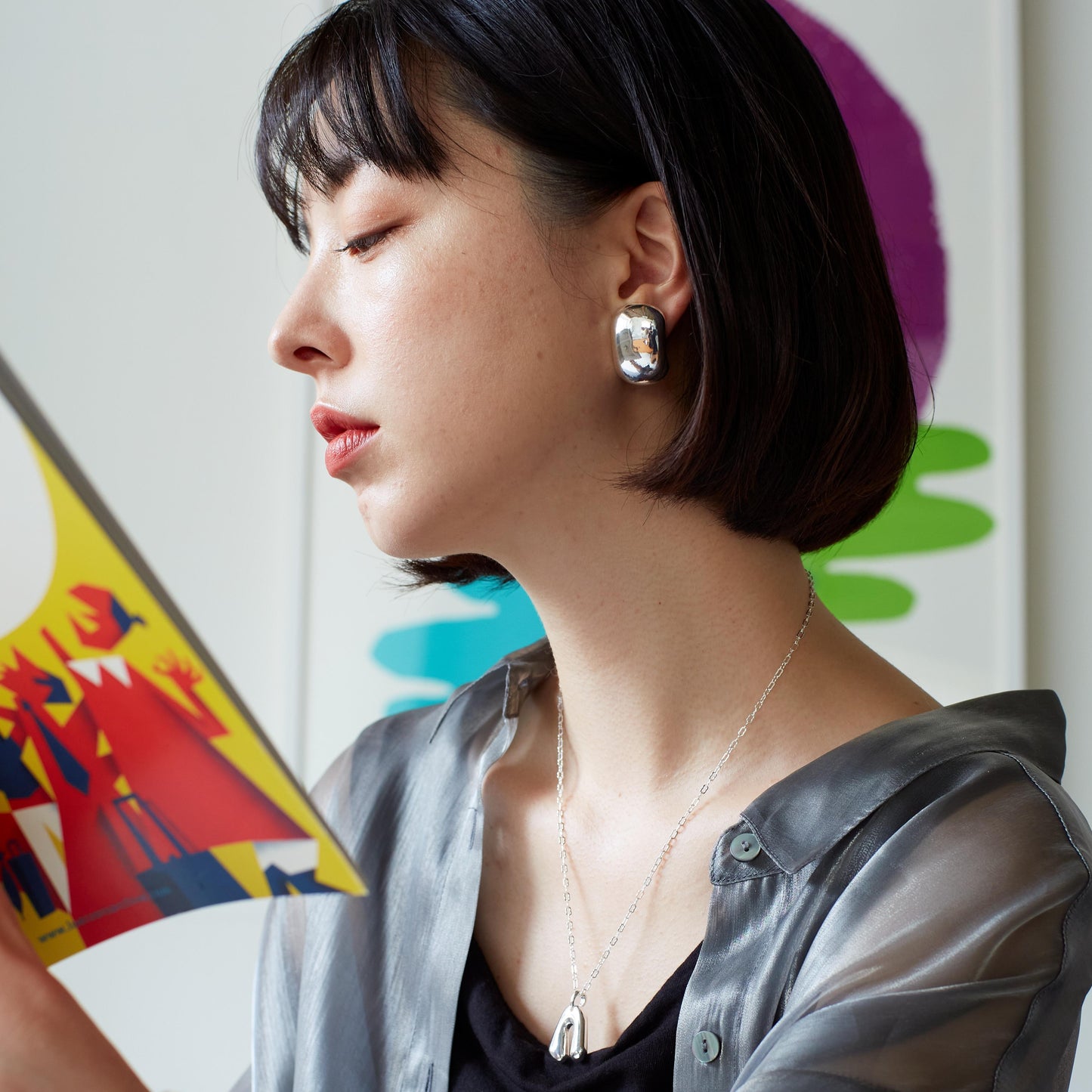 
                  
                    Smoothly motif Necklace
                  
                