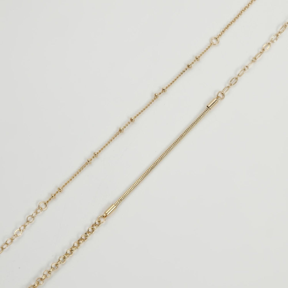 
                  
                    Expressive Chain Necklace Set
                  
                