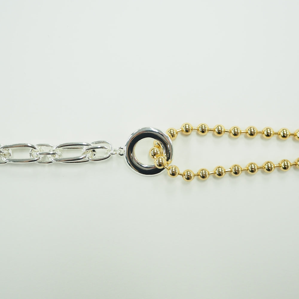
                  
                    Solid chain mix Bracelet
                  
                