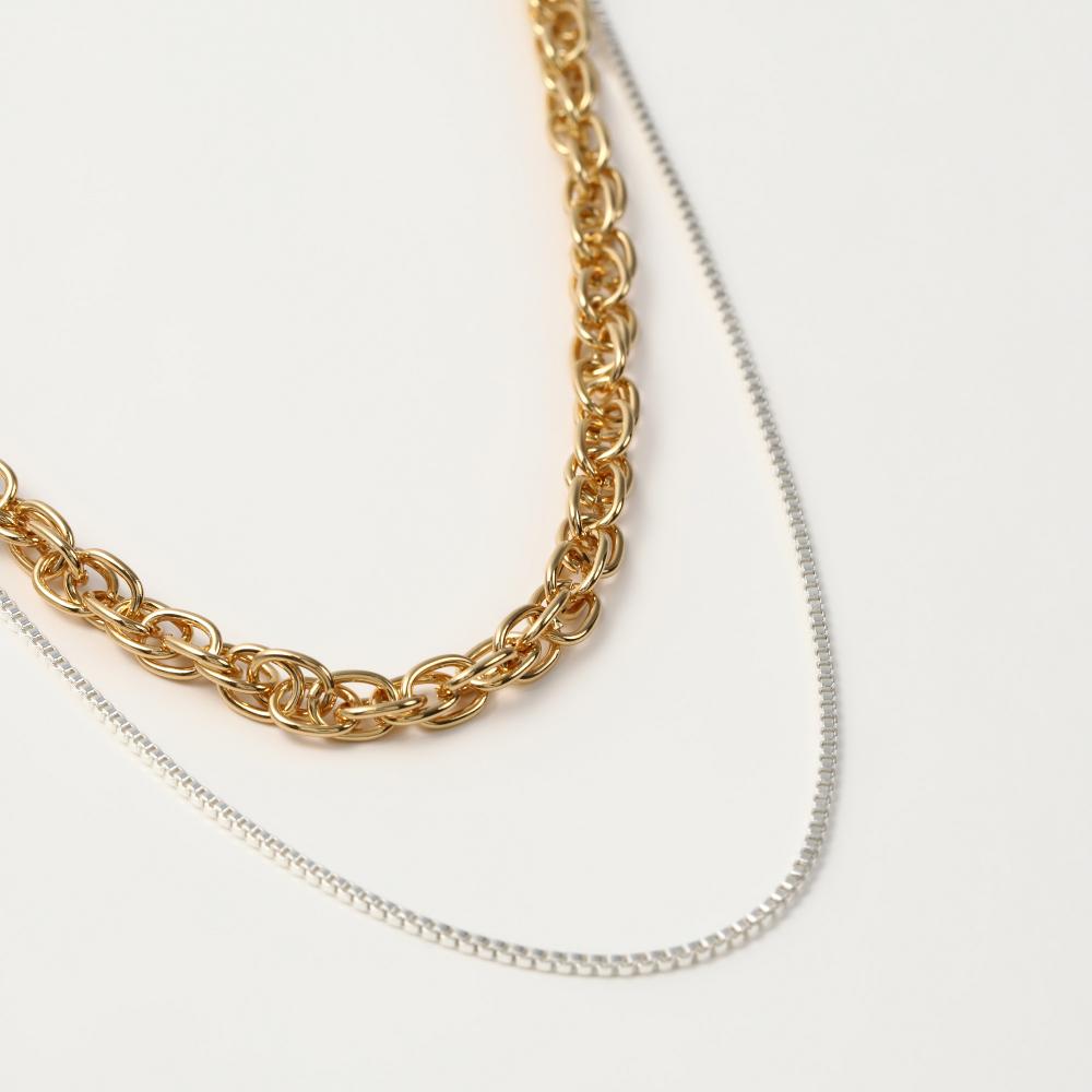 Chain mix Necklace