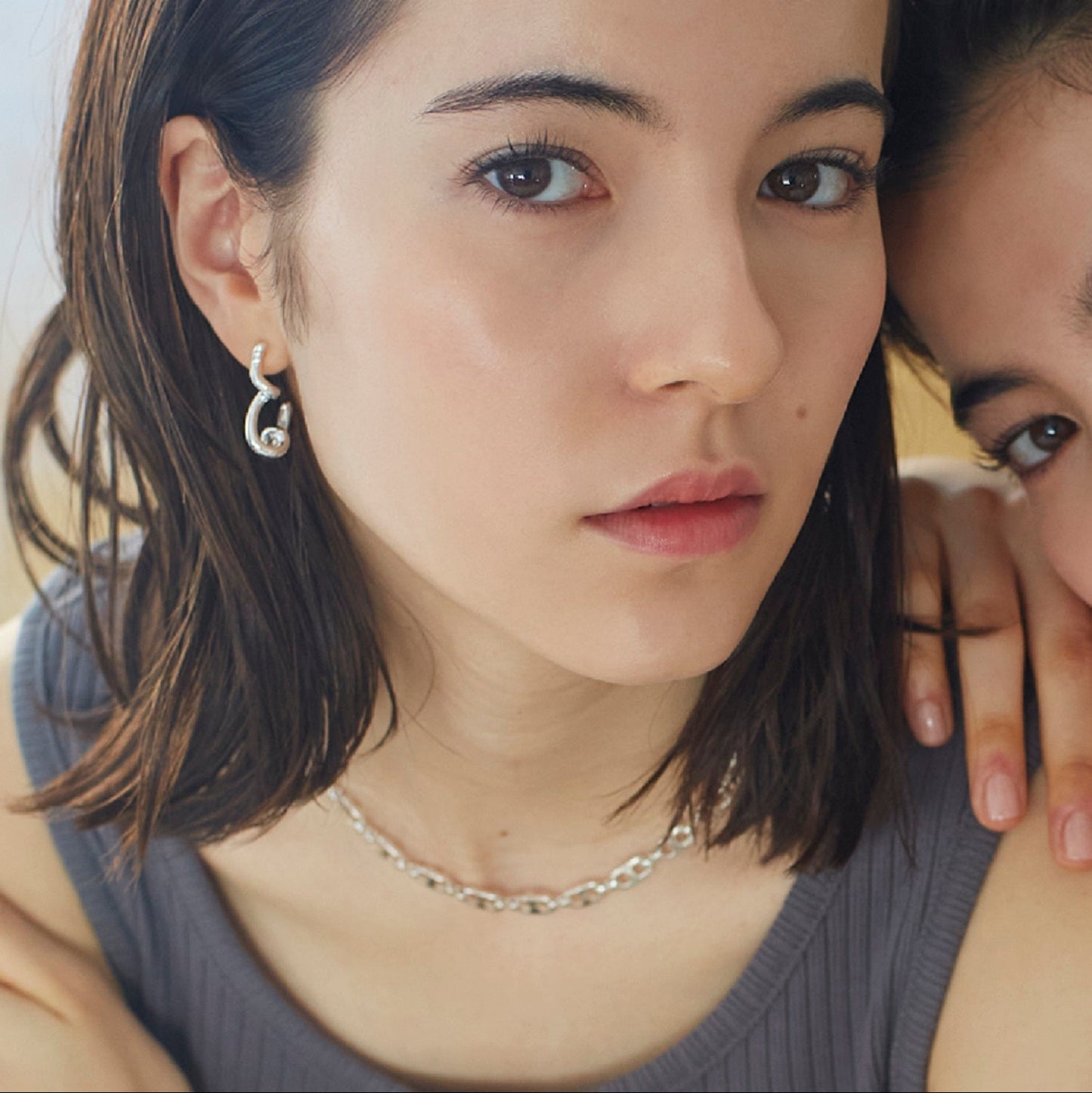 
                  
                    Square Chain necklace
                  
                